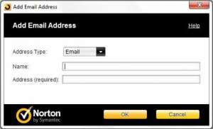 how to block an email address in norton 360