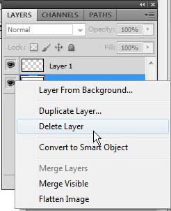 How to Make a Transparent Background in Photoshop CS5 - Solve Your Tech