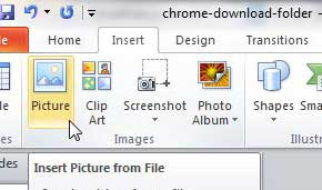 how to insert a gif into powerpoint 2010