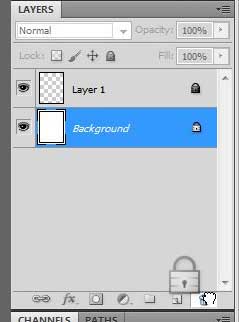 how to unlock a layer in photoshop cs5