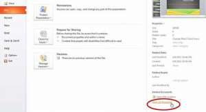 how to check word count in powerpoint 2010