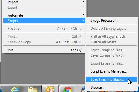 how to open multiple images as layers in photoshop cs5