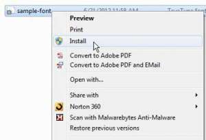 how to add a new font to powerpoint 2010