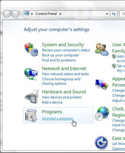 how to uninstall an add on in internet explorer 9