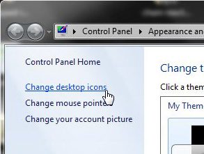 change windows 7 desktop icons