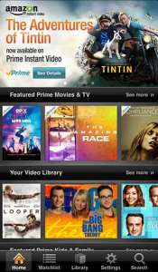 Amazon Instant iPhone 5 app