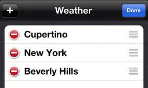 Add a New City to the iPhone 5 Weather App