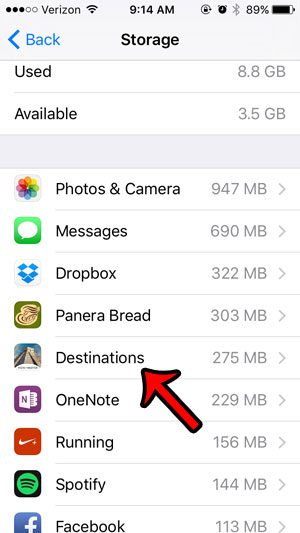 How to Delete an App On the iPhone 5 14 Select the app to delete