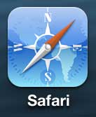 Open the Safari app