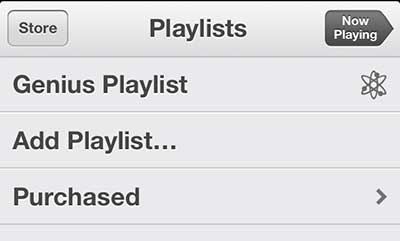 how to create a new playlist on the iphone 5