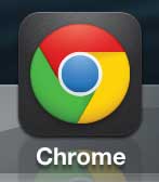 launch the chrome app