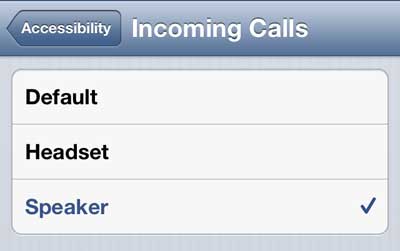 how to answer calls with the iPhone 5 speaker phone