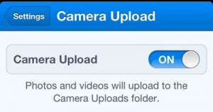 automatically upload pictures to dropbox from the iphone 5