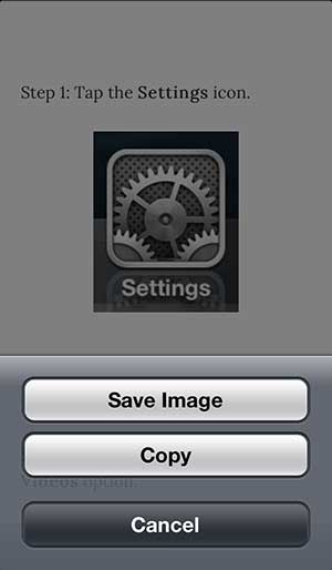 press the save image button