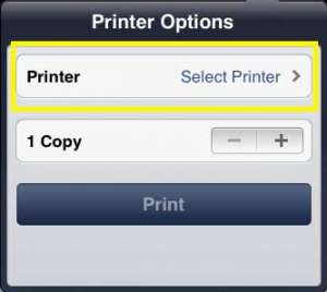 how to print pictures on the ipad 2