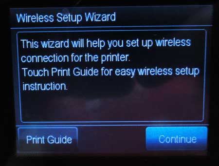 connect the officejet 6700 to a wireless network