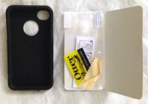 contents of the otterbox commuter package