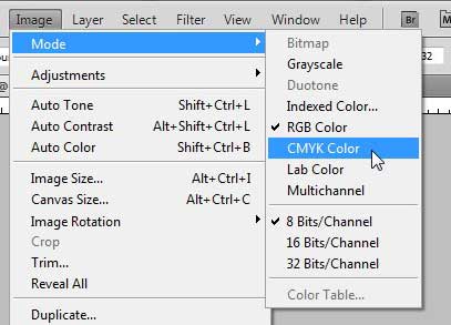 how to change rgb to cmyk in photoshop cs5