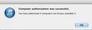 how to authorize a computer in itunes on the mac