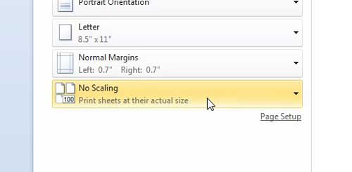 how to fit all columns on one page in excel 2010