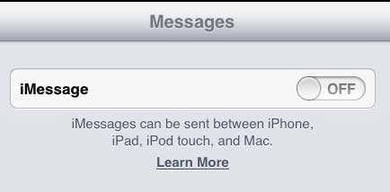 how can i stop my text messages from showing on iphone