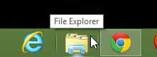 open file explorer