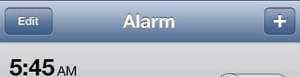 how to use the iphone 5 as an alarm clock