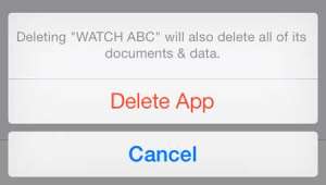 how to delete an app on the iphone 5 in ios 7