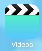 open the videos app