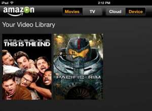 how to delete an amazon instant movie from the ipad app