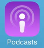 open the podcast app