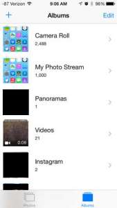 how to find your recorded videos on the iphone 5