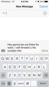 how to forward a text message in ios 7 on the iphone 5