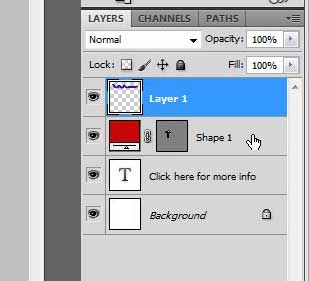 select the layer you want to rotate