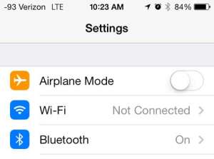 how to connect to wi-fi on iphone 5 in ios 7