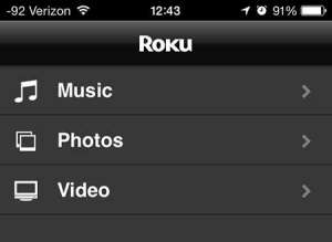 how to view iphone pictures on the roku