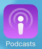 open the podcasts app