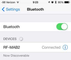 how to sync bluetooth headphones with an iphone