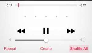 how to shuffle music on the iphone 5