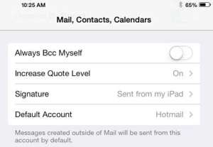 how to remove sent from my ipad from ipad emails
