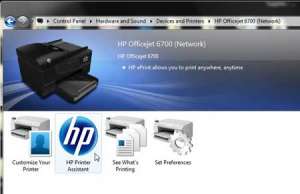 how to check the ink levels on the hp officejet 6700