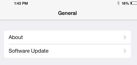 do I have ios 6 or ios 7 on my ipad