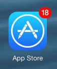 open the app store