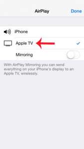 how to use airplay in ios 7 on iphone 5