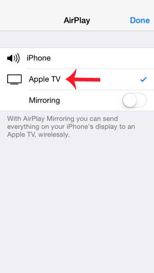 how to use airplay in ios 7 on iphone 5