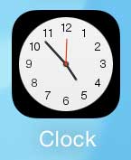 the clock app