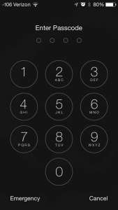 why to use the passcode on the iphone 5