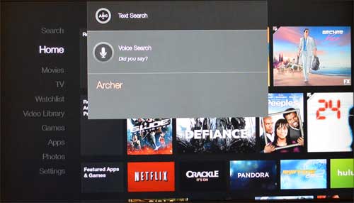 how to use voice search on the amazon fire tv