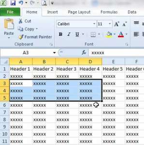 how to do strikethrough in excel 2010