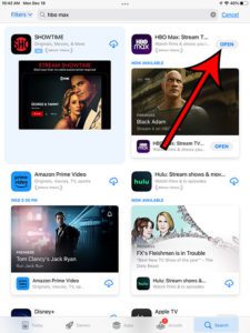 how to watch HBO Max on an iPad